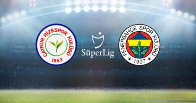 Çaykur Rizespor - Fenerbahçe