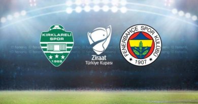 GMG Kırklarelispor - Fenerbahçe