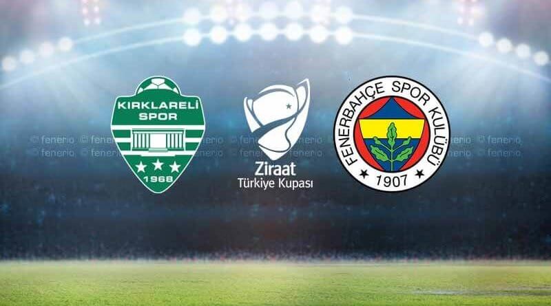 GMG Kırklarelispor - Fenerbahçe
